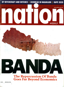 Nation Weekly, the Media House, Tripureshor, Kathmandu, Nepal (Regd