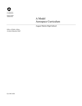 A Model Aerospace Curriculum