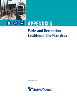 Parks and Recreation Facilities in the Plan Area