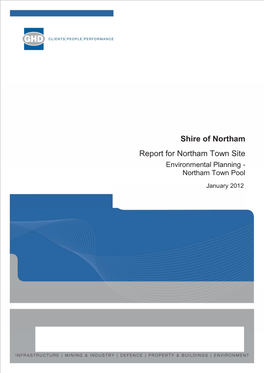 Environmental Planning - Northam Town Pool