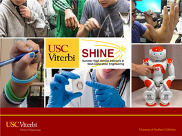USC = Research 1 University - #1 Job Is Research)