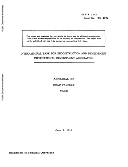 World Bank Document