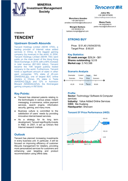 Tencent Equity Research