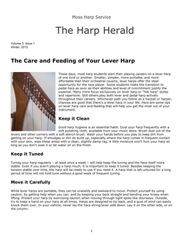 The Harp Herald