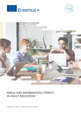 Media and Information Literacy in Adult Education