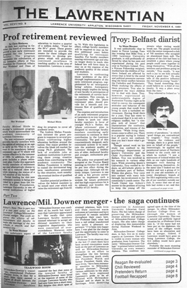 Volume XCVII, Number 5, November 6, 1981