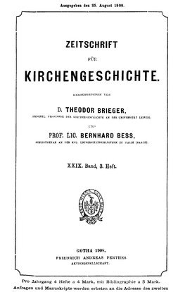 Kirchengeschichte