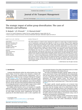 The Strategic Impact of Airline Group Diversification