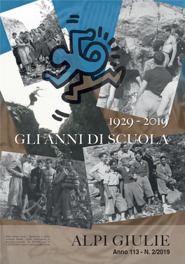 ALPI GIULIE 1929 -2019 Anno 113 -N