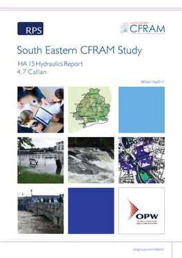 South Eastern CFRAM Study HA15 Hydraulics Report – DRAFT FINAL