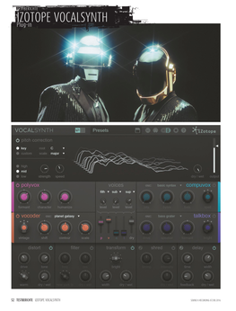 IZOTOPE VOCALSYNTH Plug-In