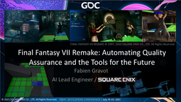 Final Fantasy Vii Remake © 1997, 2020 Square Enix Co., Ltd