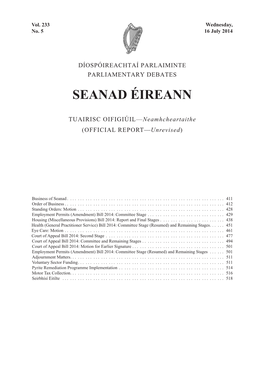 Seanad Éireann