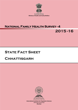 State Fact Sheet Chhattisgarh