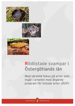 Rödlistade Svampar I Östergötlands Län