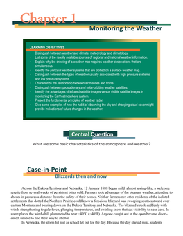 Monitoring the Weather