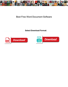 Best Free Word Document Software