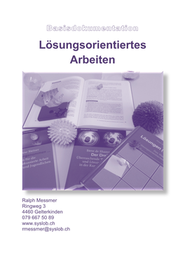 Lösungsorientiertes Arbeiten