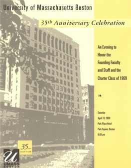 35Th Anniversary Celebration