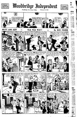 MUTT and JEFF by BUD FISHER