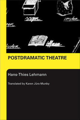 Postdramatic Theatre