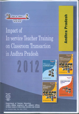 ^'N-Service Teacher Training on Classroom Transaction in Andhra