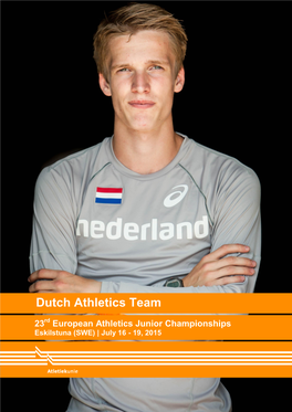 Dutch Athletics Team