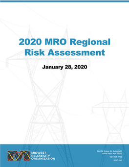 2020 Regional Risk Assessment