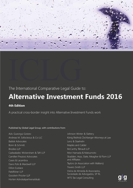 Alternative Investment Funds 2016