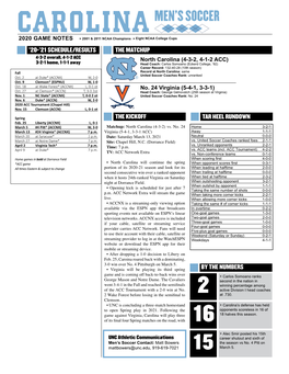 Men's Soccer Page 1/1 Combined Statistics As of Mar 11, 2021 All Games