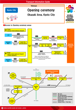 Opening Ceremony Transport Information Guide