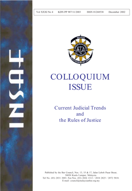 Colloquium Issue