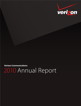 Verizon's 2010 Annual Report