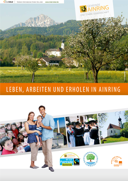 LEBEN, ARBEITEN UND ERHOLEN in AINRING Ainring