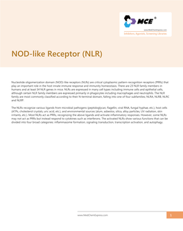 NOD-Like Receptor (NLR)