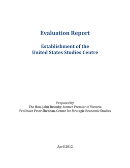 Evaluation Report