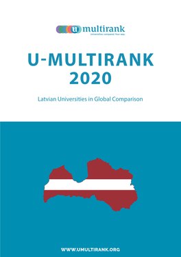 Latvian Universities in Global Comparison