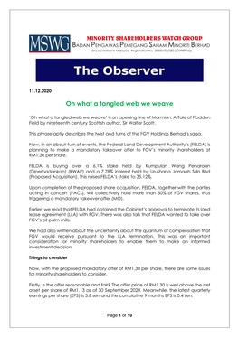 11 December 2020 MSWG Newsletter (Final).Pdf