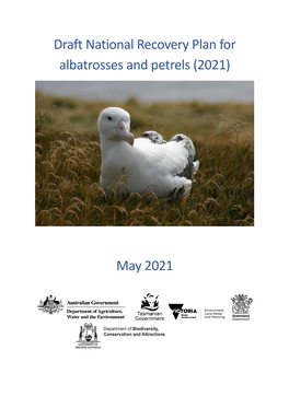 Draft National Recovery Plan for Albatrosses and Petrels (2021)