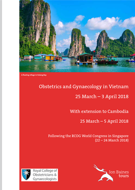 Obstetrics and Gynaecology in Vietnam 25 March