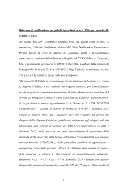 Atto Di Notificazione Per Pubblici Proclami Senese