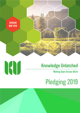 Pledging 2019 KU OPEN ACCESS HEROES 2019