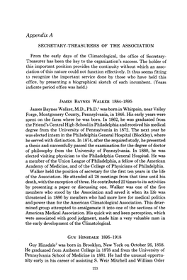 The American Clinical and Climatological Association: 1884