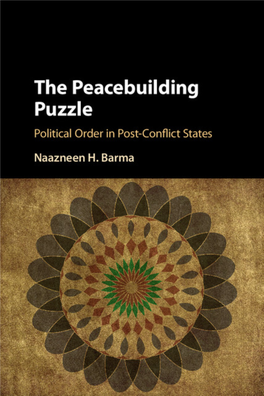 The Peacebuilding Puzzle