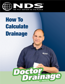 How to Calculate Drainage How to Calculate Drainage