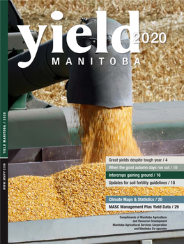 Yield Manitoba 2020