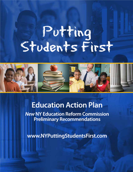 Education Action Plan New NY Education Reform Commission Preliminary Recommendations