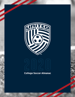 College Soccer Almanac Table of Contents