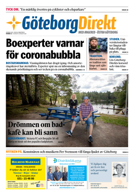 Boexperter Varnar För Coronabubbla