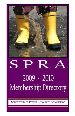 2009 - 2010 SPRA Ted Coombes Page 5 Become the Next SWPA Hydro Expert in Your Shop When You’Ve Moved On